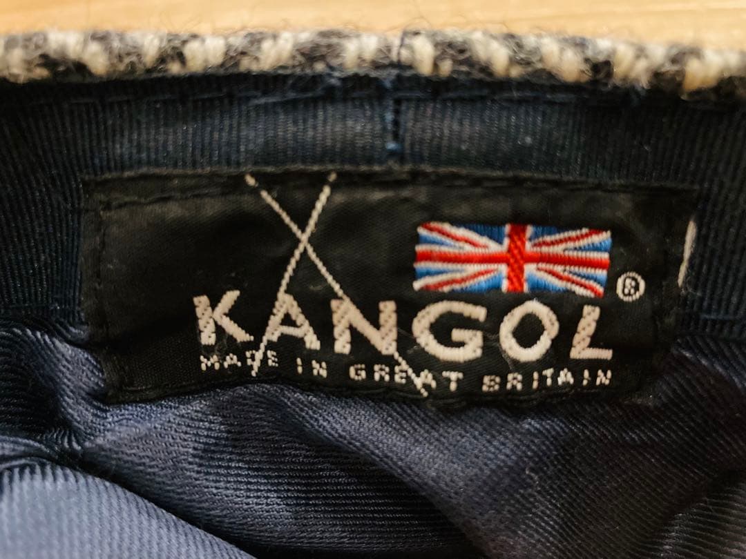 キャスケット 帽子 90s Kangol カンゴール Malvern イギリス製