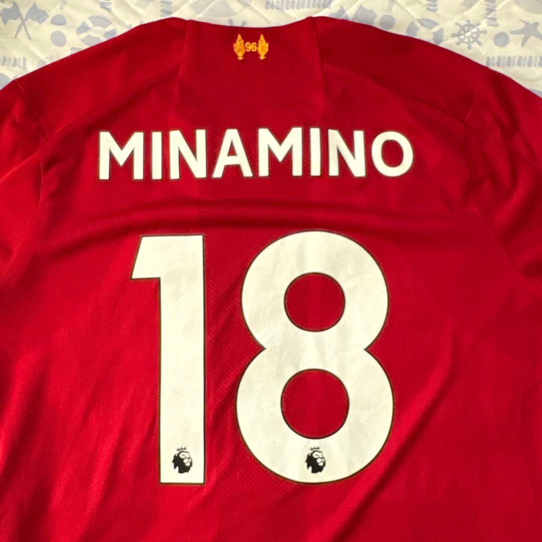 まる　 リヴァプールFC 南野拓実 New Balance レッド　正規品