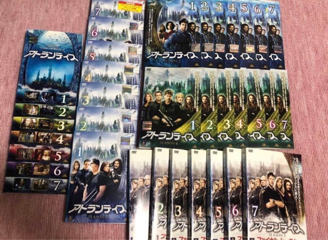 スターゲイト:アトランティス 全35巻《レンタル落ちDVD・廃盤》