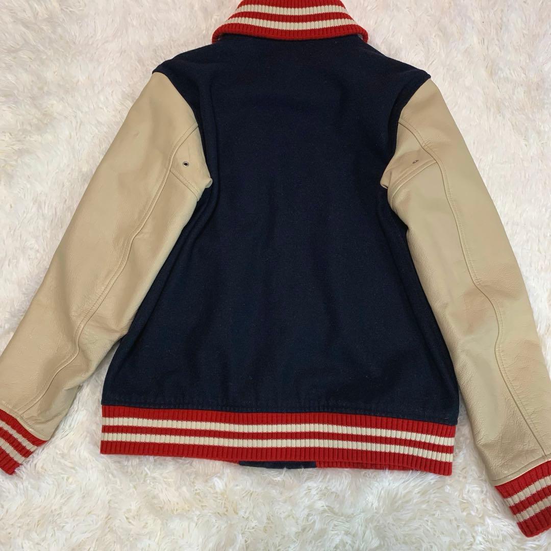 専用✨希少L◆BEAMS【ドンキー襟/袖切替（牛革：カウレザー）◆スタジャン】