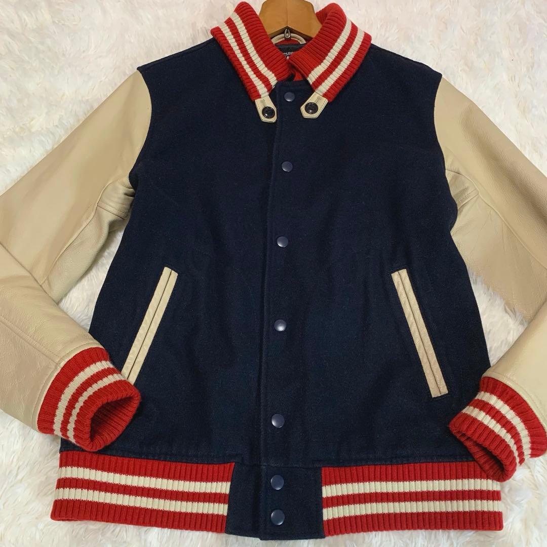 専用✨希少L◆BEAMS【ドンキー襟/袖切替（牛革：カウレザー）◆スタジャン】