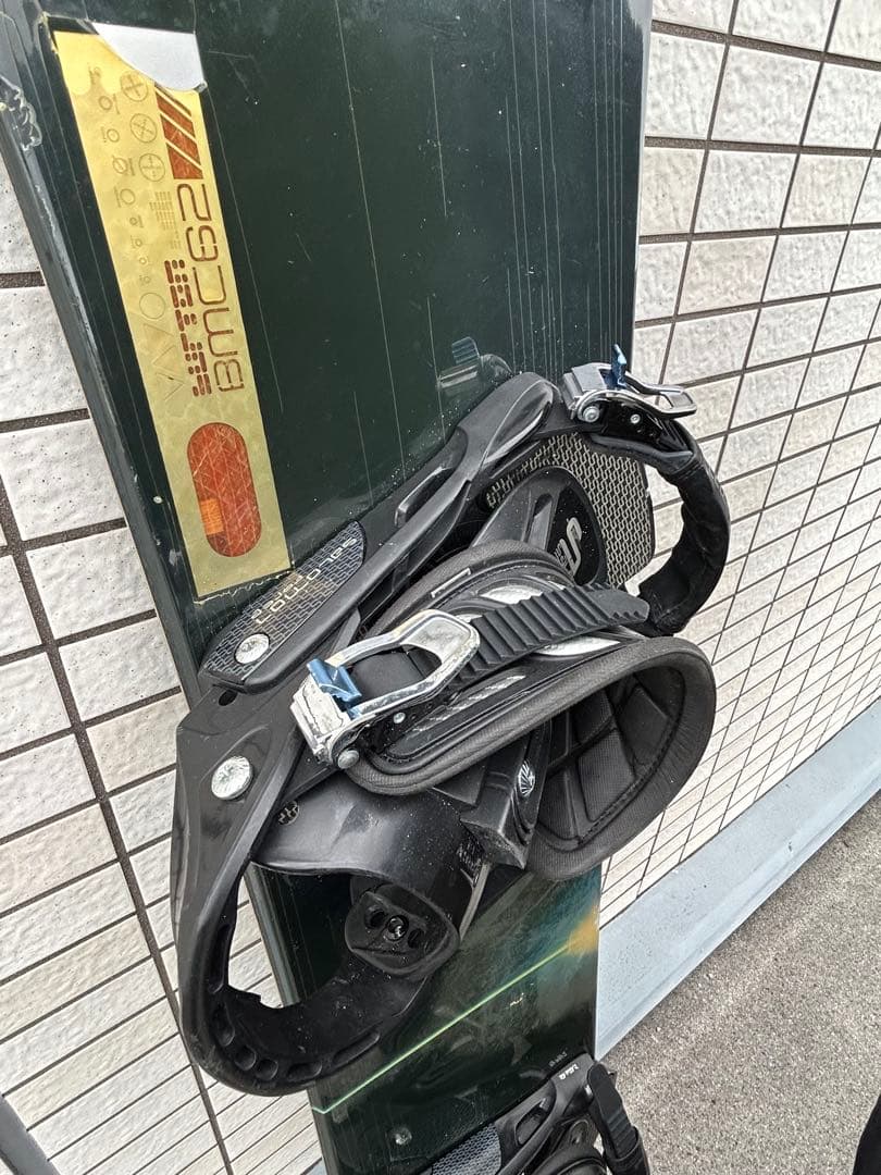 BURTON スノーボード BMC162 SALOMON ビンディング付き
