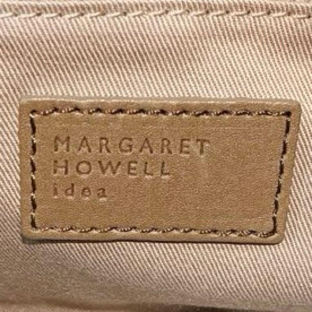【美品】MARGARET HOWELL idea アプリコット　ハンドバッグ