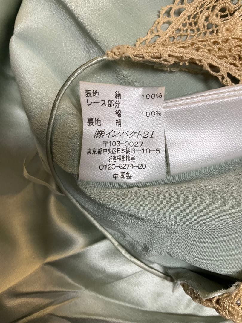 Ralph Lauren シルク　ワンピース　サイズ11 ・ L