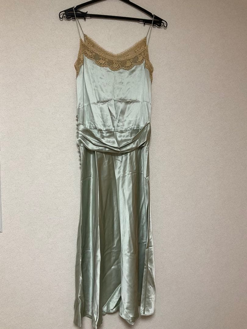 Ralph Lauren シルク　ワンピース　サイズ11 ・ L