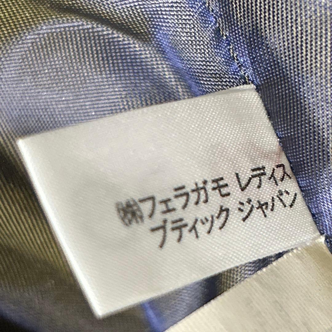 ほぼ未使用✨　サルバトーレ　フェラガモ　チェスター　コート　ロング　アルパカ