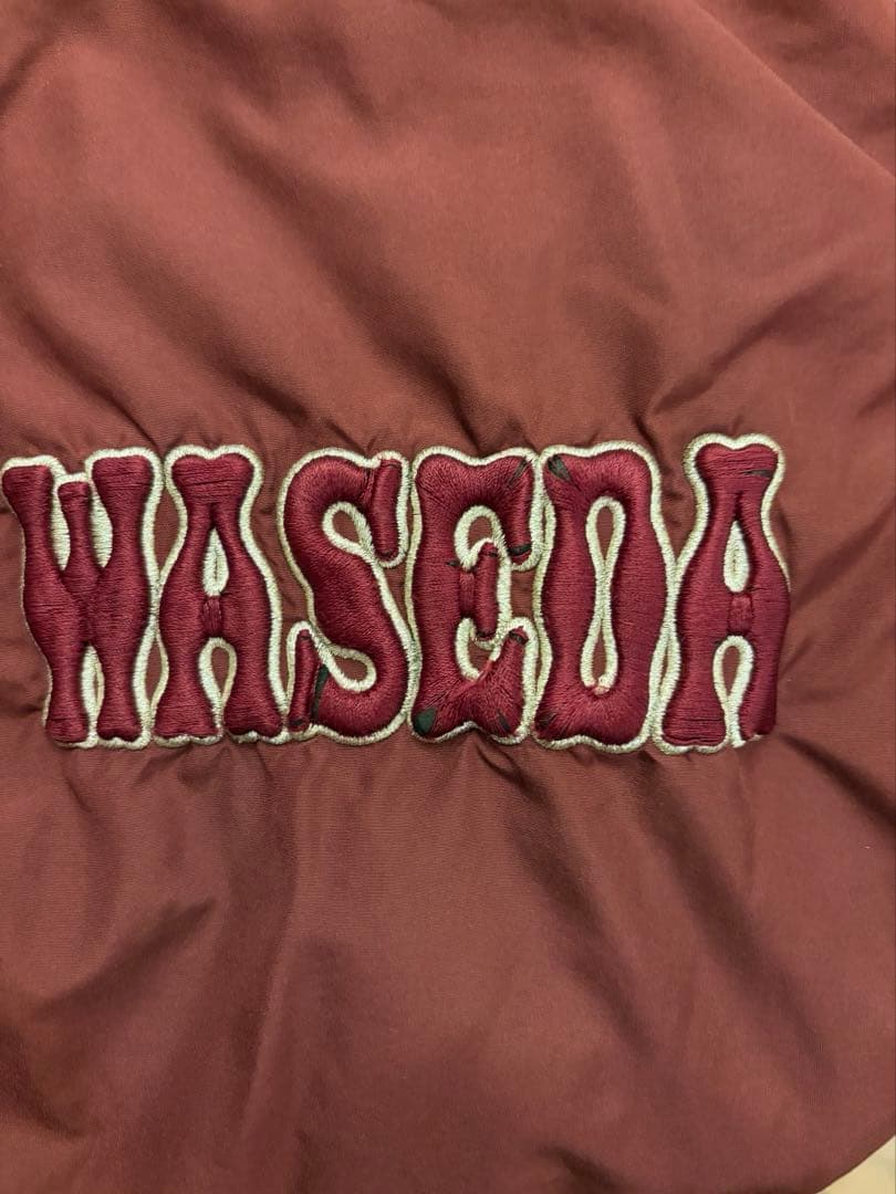 早稲田 野球 Vジャン 甲子園 常連校 名門 Lサイズ 美品