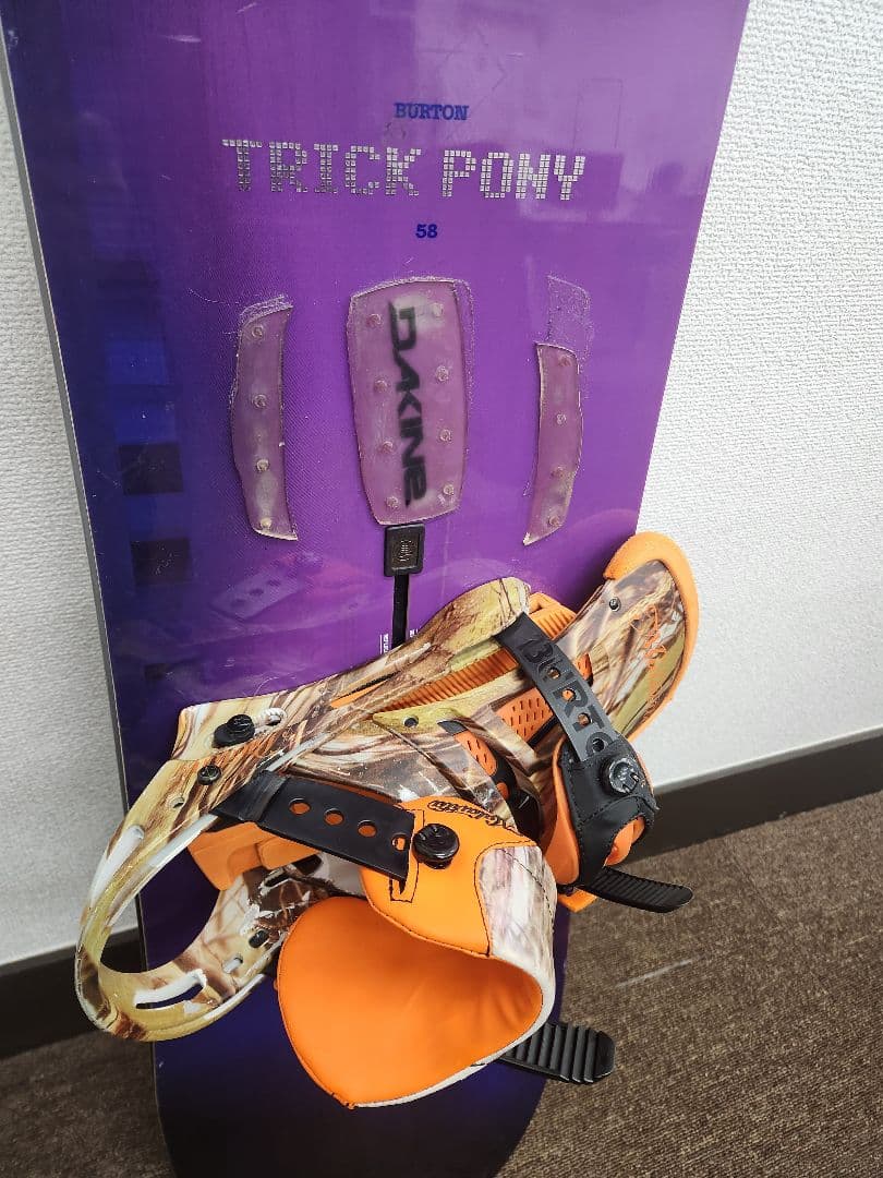BURTON バートン スノーボード ビンディング付 155㎝