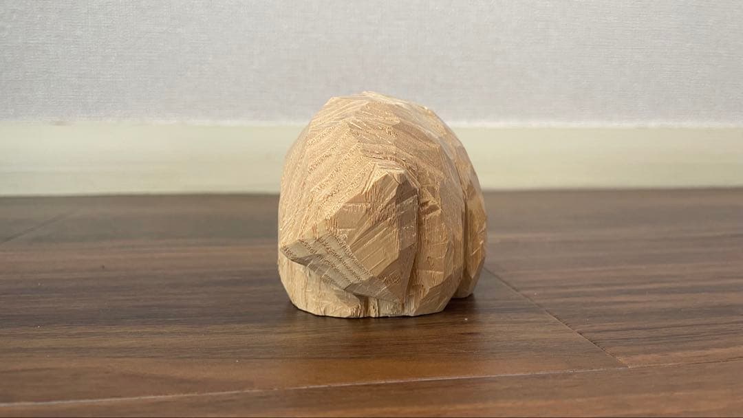 高野夕輝　木彫り　熊