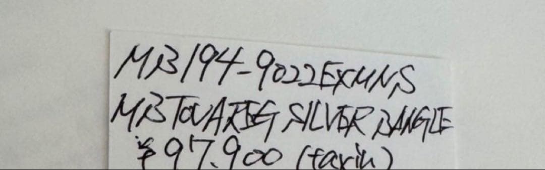 Madison Blue マディソンブルー　シルバー925バングル