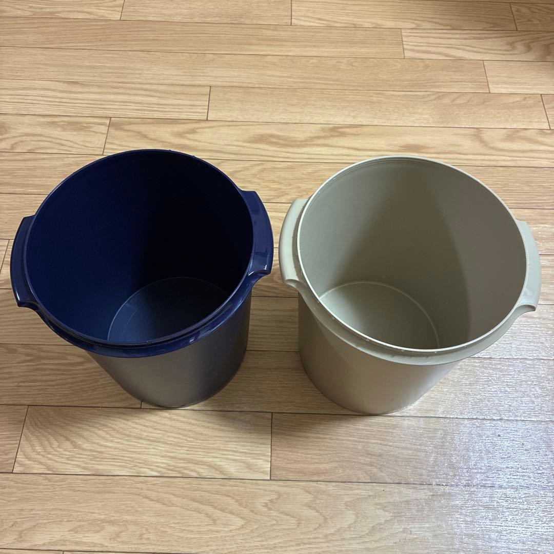 ★タッパーウェア❗️マキシデコレーター.ノクターナル&ベージュ.2個セット