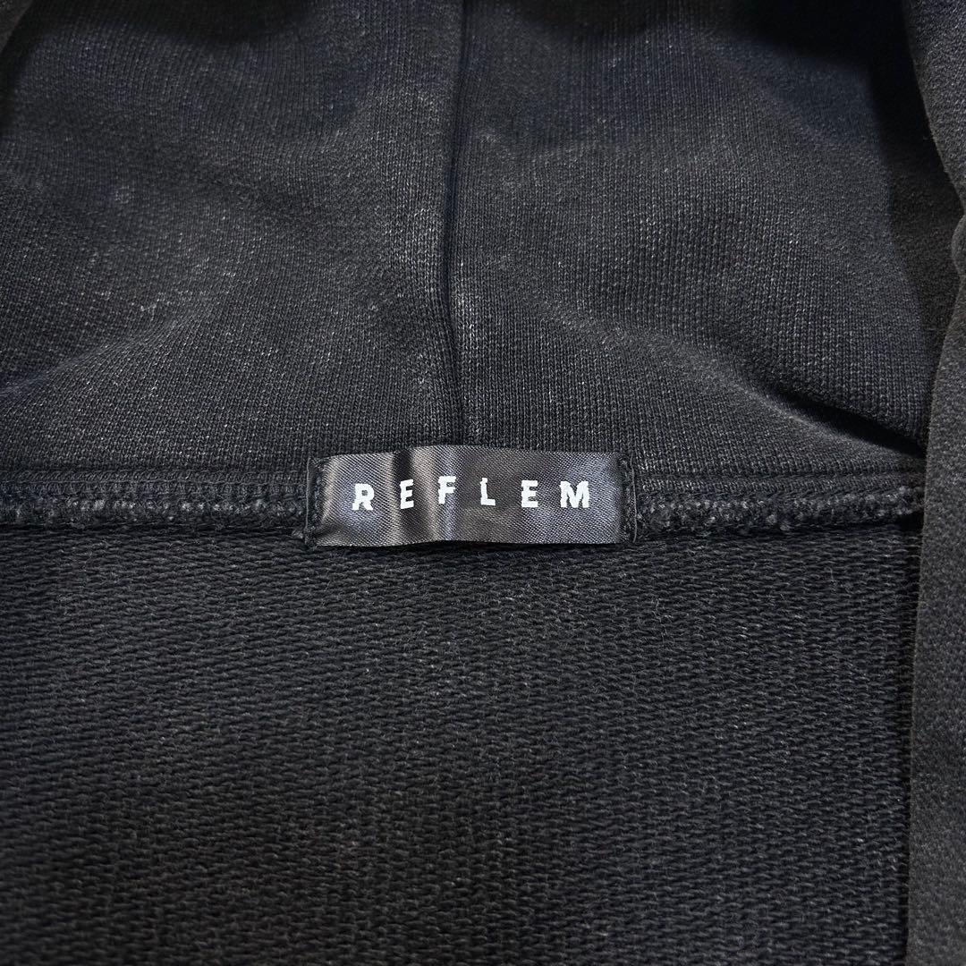 完売品 REFLEM ヘビーレイヤードZIPパーカー グレー