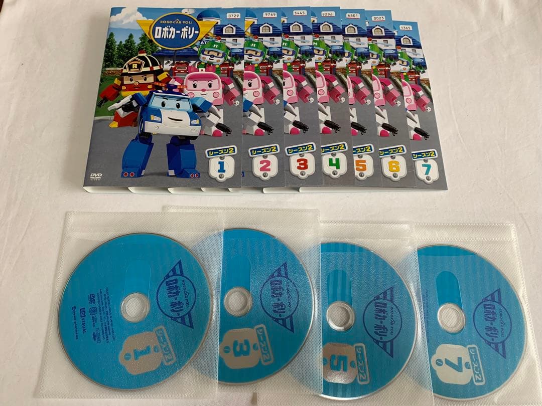 ロボカーポリー　dvd シーズン1＋シーズン2 全巻20本