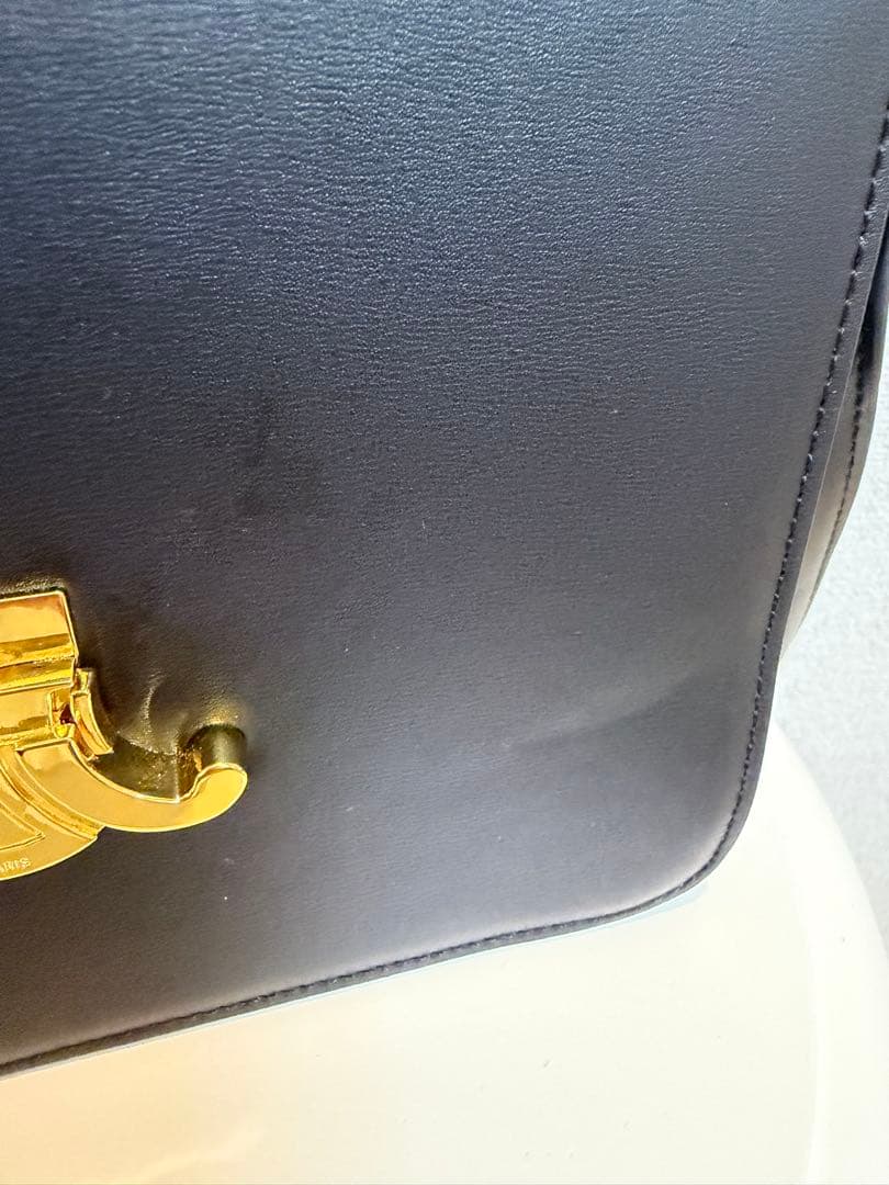 ブラックショルダーバッグ CELINE ノベルティ