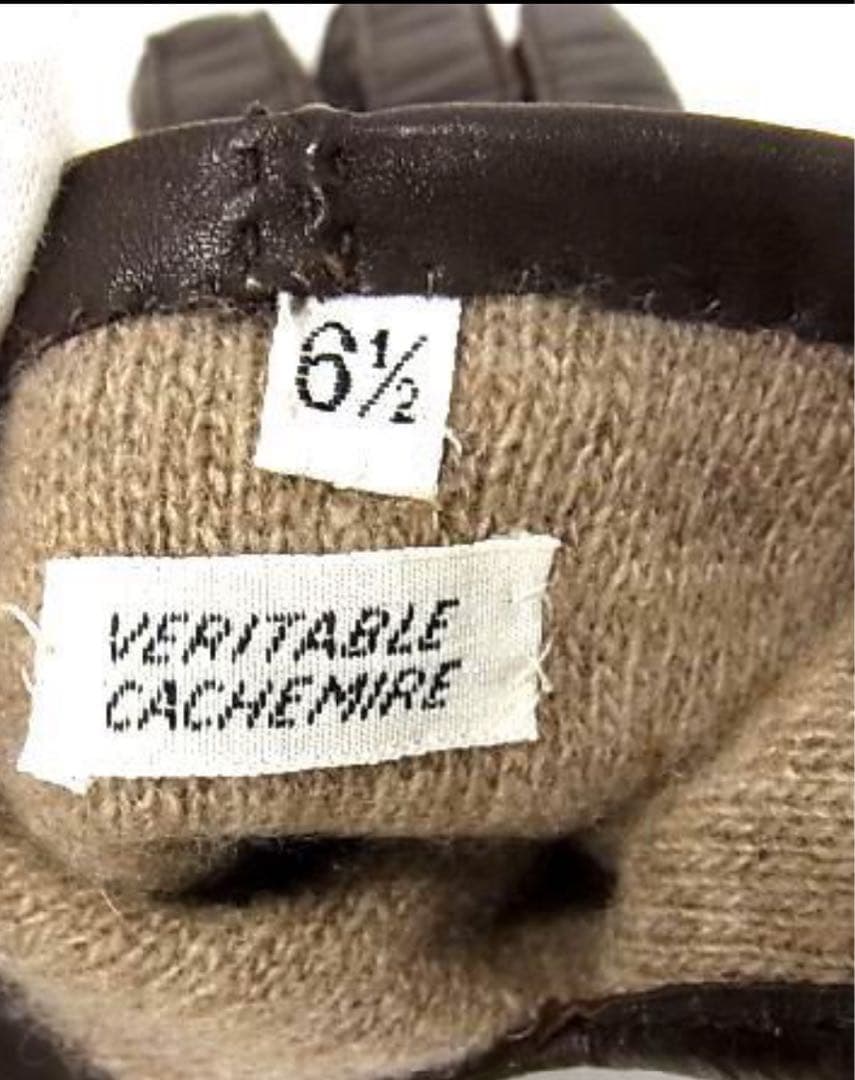 新品タグ付☆エルメス　手袋　グローブ　美品　バックル金具　61/2 ラムレザー