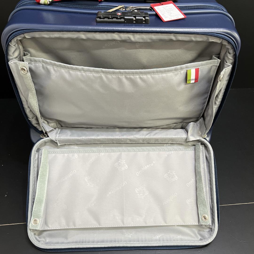 Orobianco　オロビアンコ　キャリーケース　ネイビー