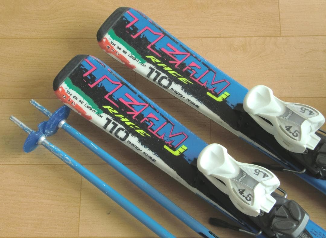 ■■12月・1月限定■送料無料■子供用スキーフルセット■板110/靴21.5■■