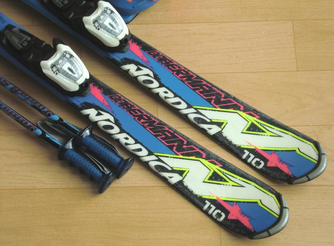 ■■12月・1月限定■送料無料■子供用スキーフルセット■板110/靴21.5■■