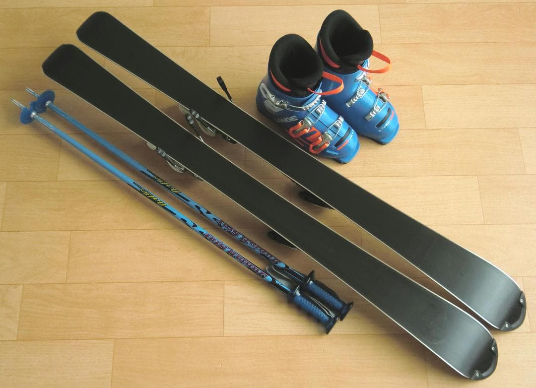 ■■12月・1月限定■送料無料■子供用スキーフルセット■板110/靴21.5■■