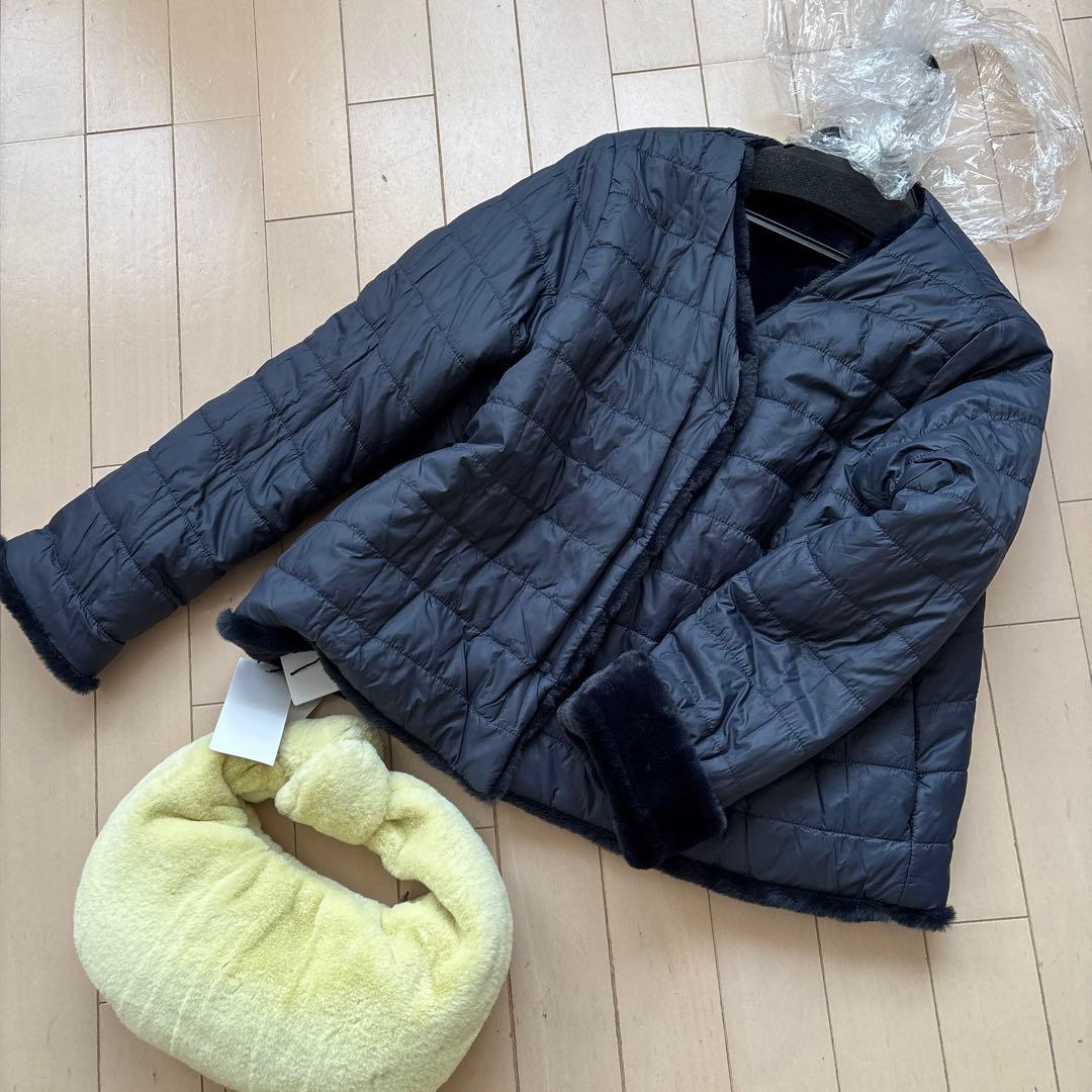 新品☆定価２００００円　Vin リバーシブルエコファージャケット