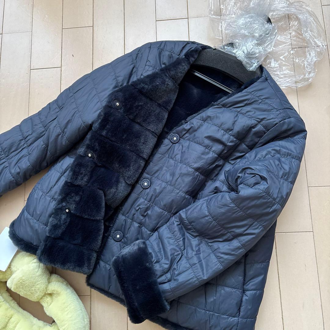 新品☆定価２００００円　Vin リバーシブルエコファージャケット