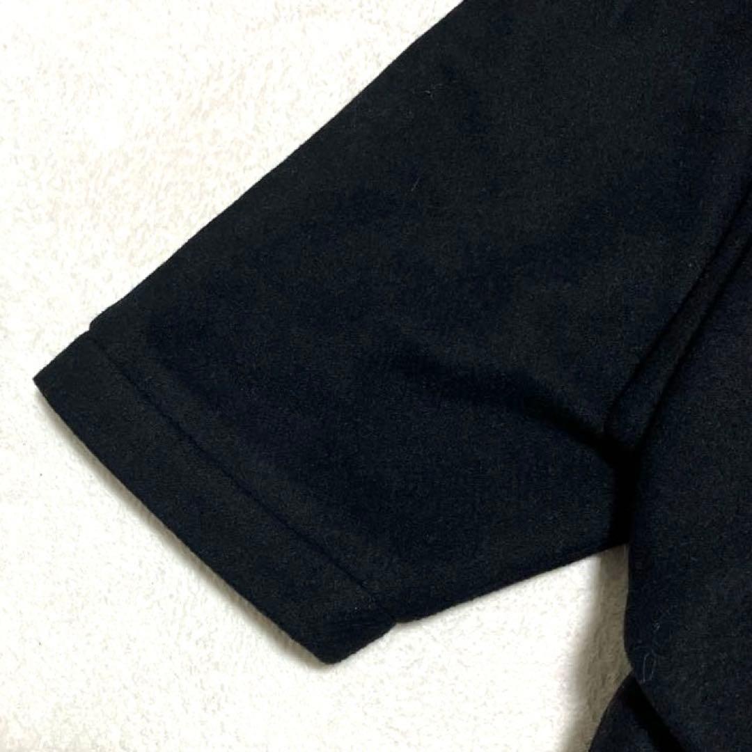 ソウルベリー　ポンチョコート　クロヤギさんからお手紙ついた　ブラック　ゆったり