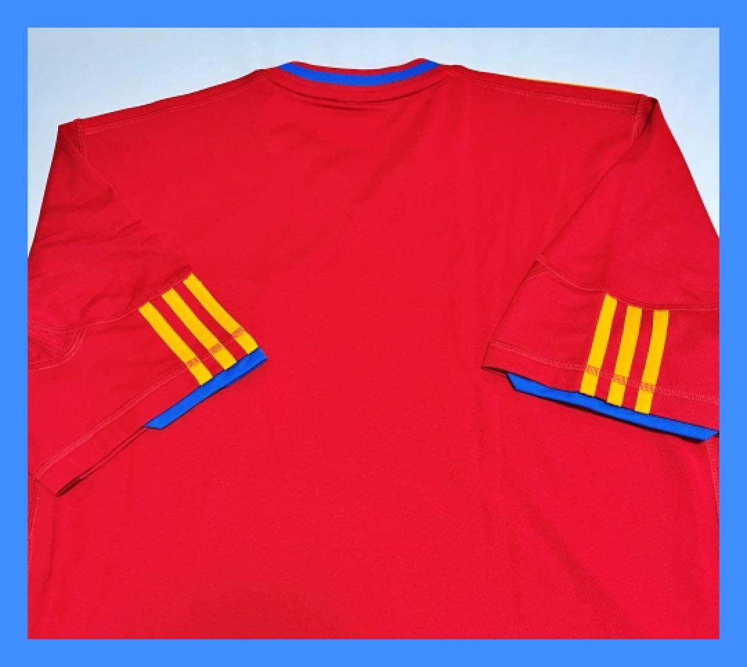 【デッドストック】ADIDAS 2010スペイン代表ユニフォーム  半袖