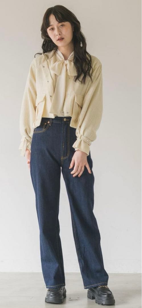 idem メニーウェイ　キルティング&ツイードコート