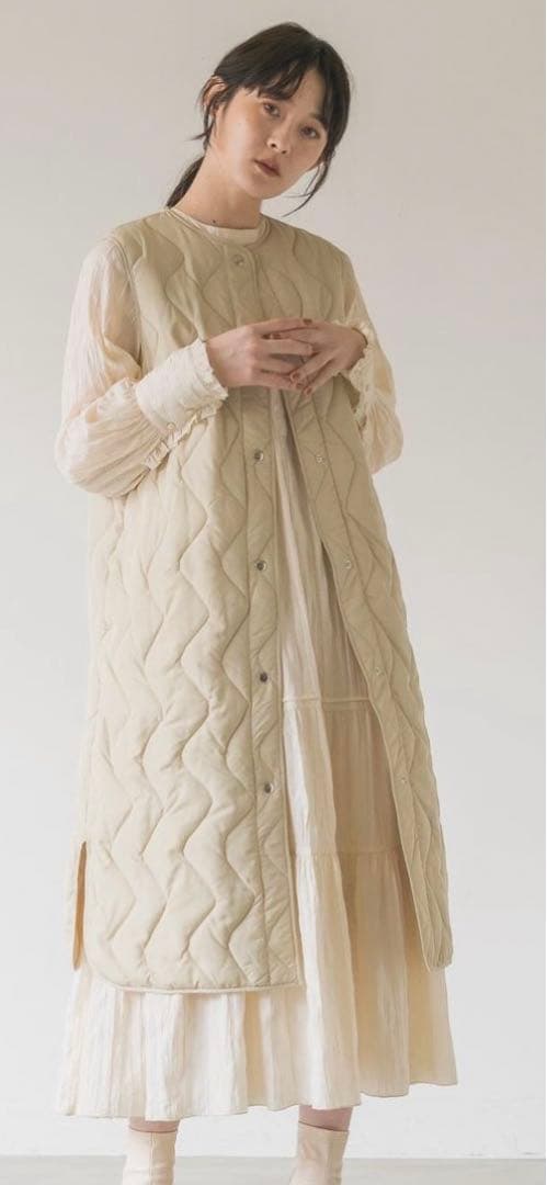 idem メニーウェイ　キルティング&ツイードコート