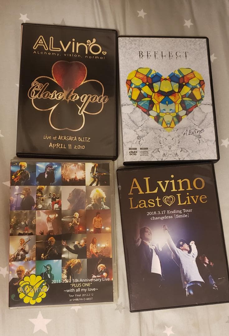 ALvino ライブDVD 4枚セット