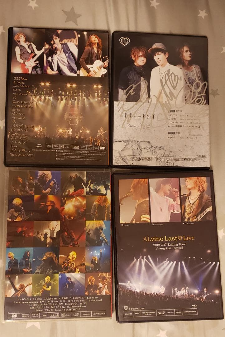 ALvino ライブDVD 4枚セット