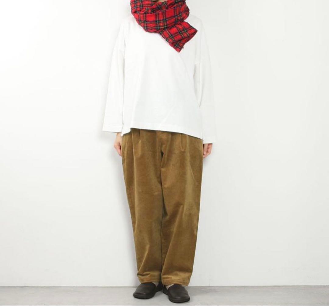 prit プリット ウールコットンタータンチェックストール レッド