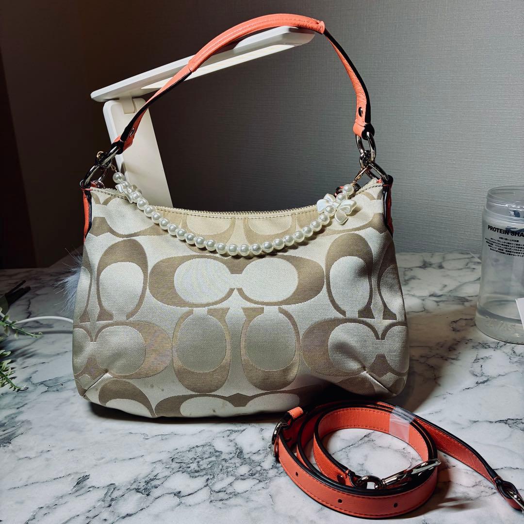 COACH シグネチャー ソーホー2way ショルダーバッグ 25289 美品