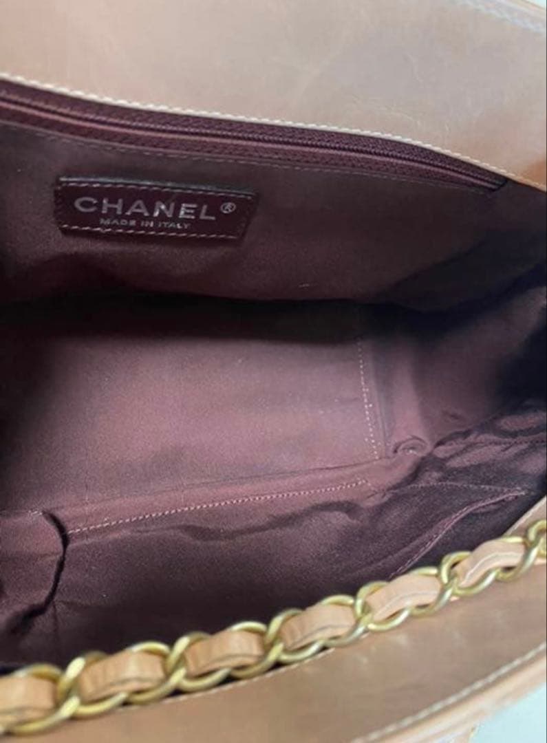 最終値下げ　美品⭐︎CHANEL ショルダーバッグ⭐︎斜めがけ　ベージュピンク