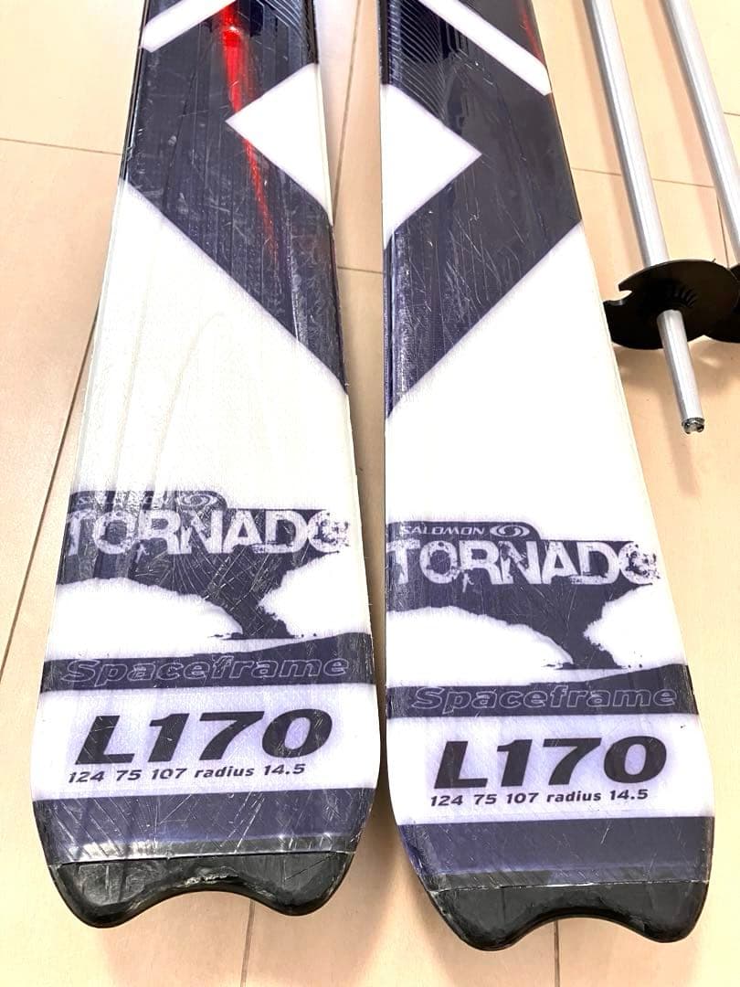 めい　SALOMON X WING 170 サロモン　スキー　大阪手渡し可