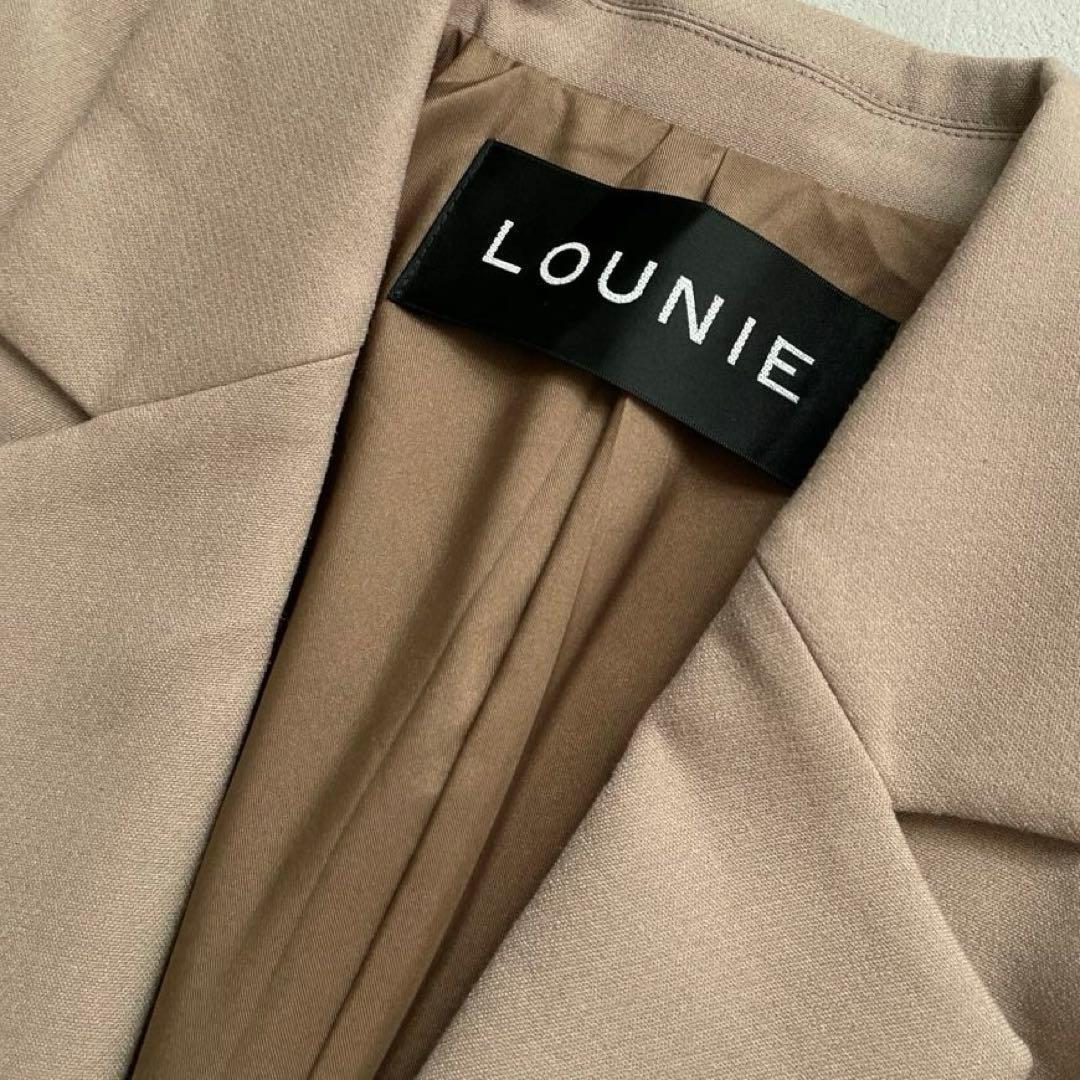 ルーニィ　Lounie シングルジャケット　ベージュ