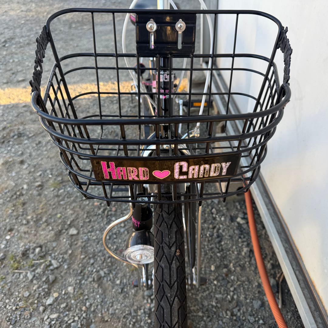 HOBSFACT子供用自転車 22インチ　ブラック　6段変速　116cm〜