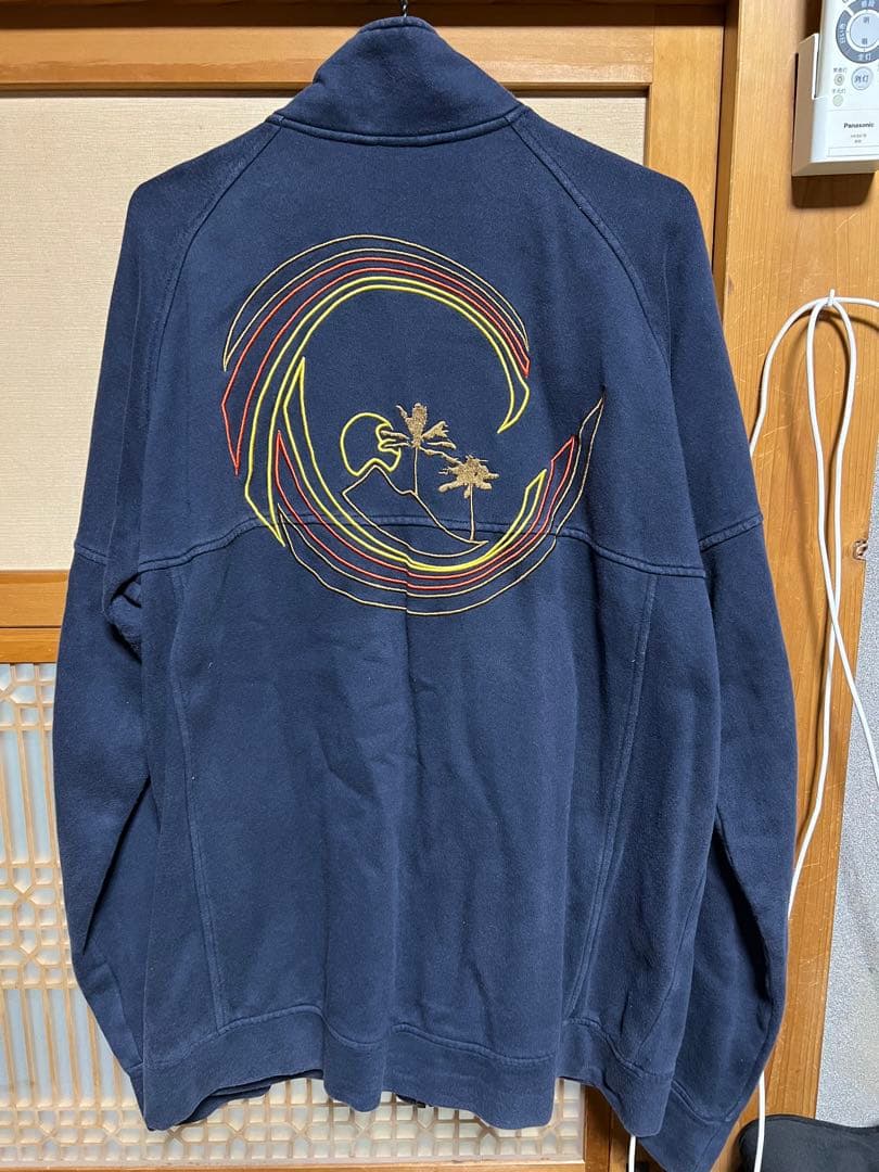 美品　アディダス　adidas ヴィンテージ トラックジャケット　紺　L