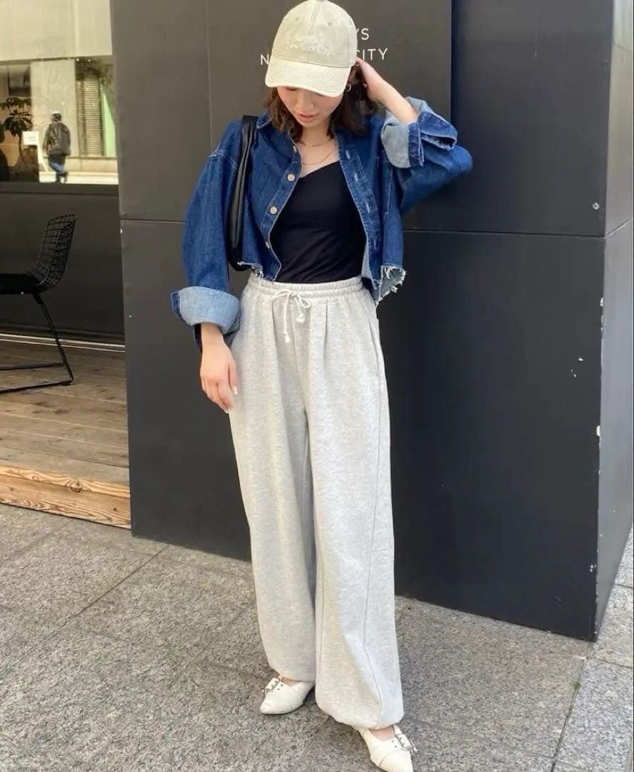 【新品タグ付】アングリッドungridカットオフショートデニムシャツ Gジャン