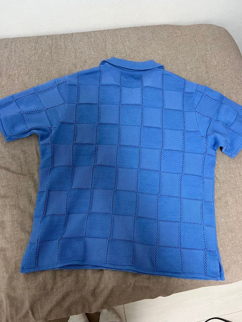 トップス LINKS CHECK KNIT PULLOVER