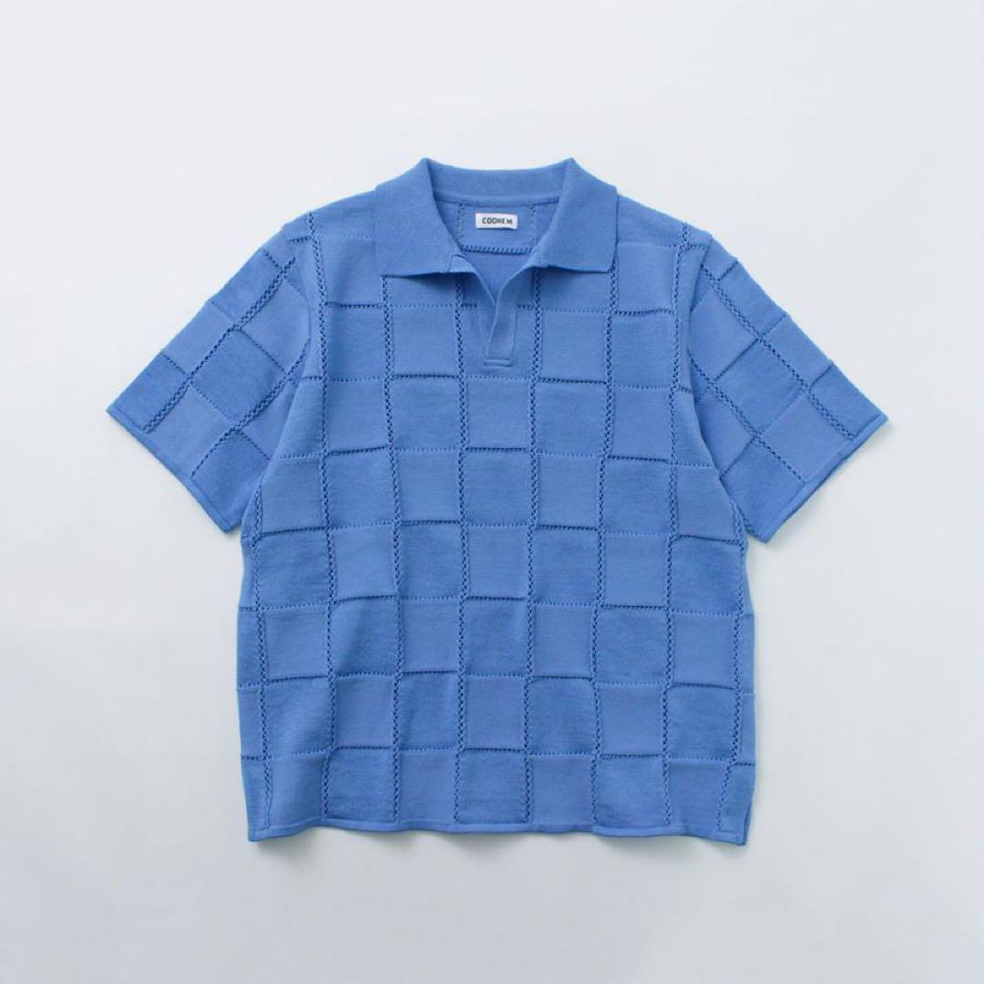 トップス LINKS CHECK KNIT PULLOVER