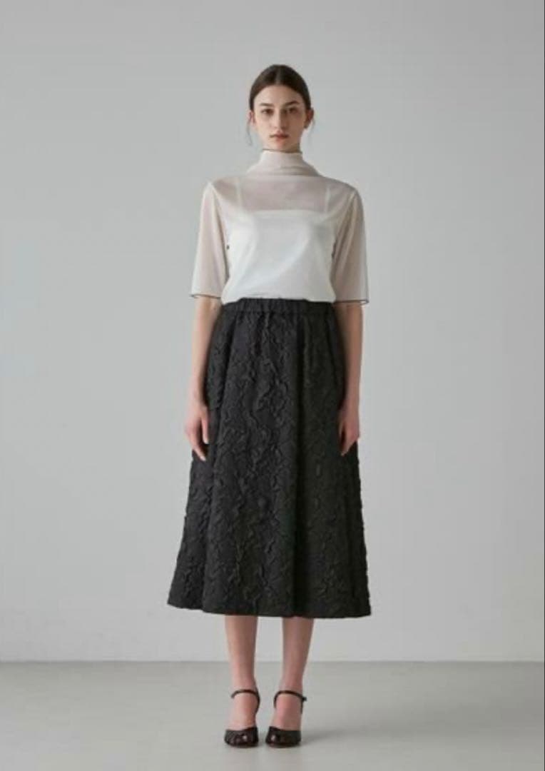 ADORE シアージャージー　ブラック、ホワイト、2枚セット