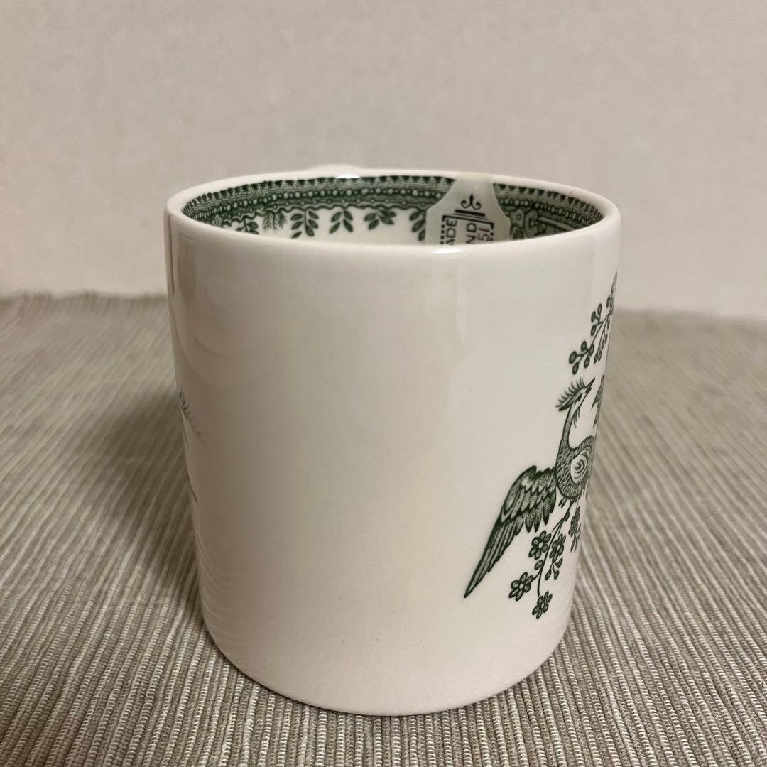 バーレイ グリーン アジアティックフェザンツ　マグ　シュガーボウルS セット