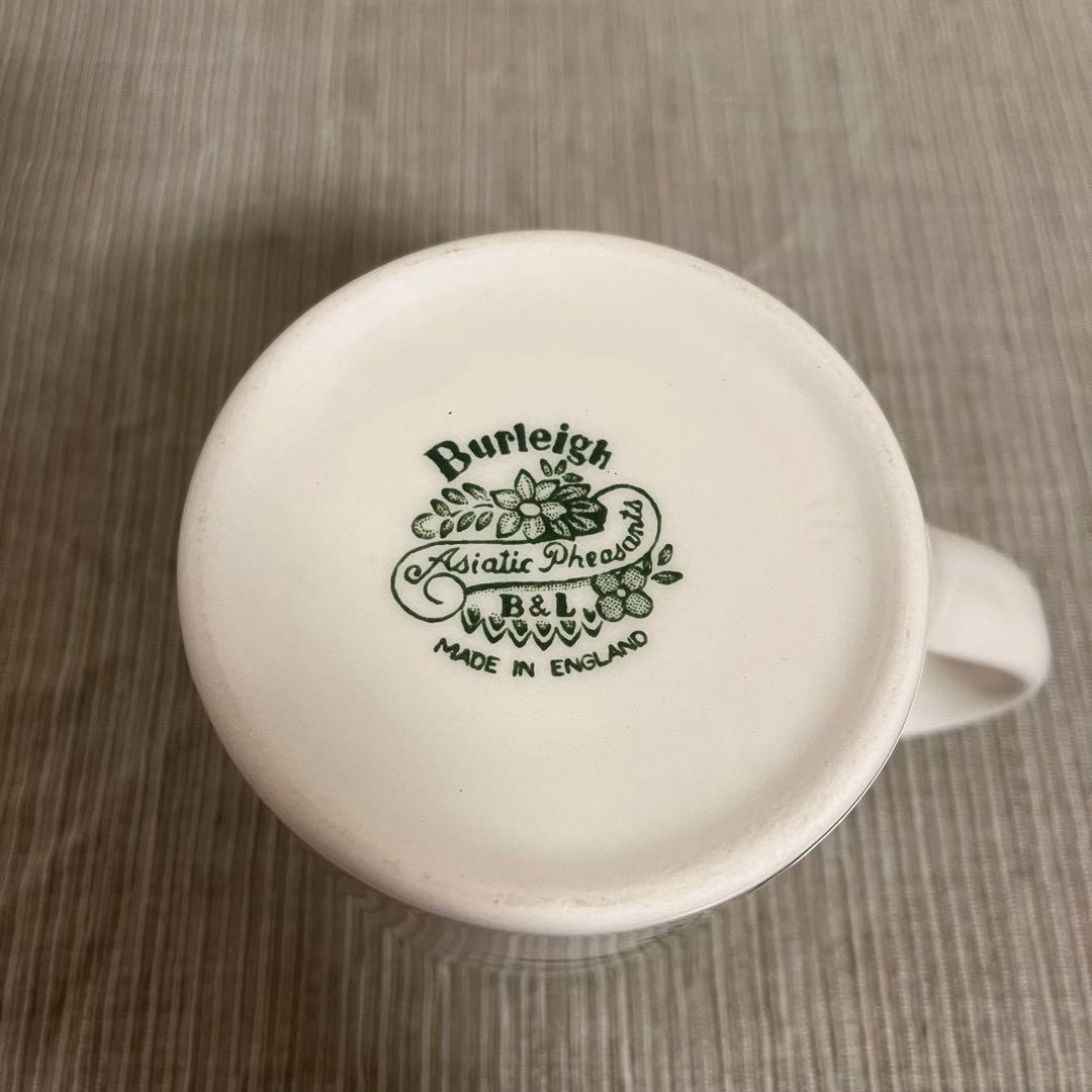 バーレイ グリーン アジアティックフェザンツ　マグ　シュガーボウルS セット