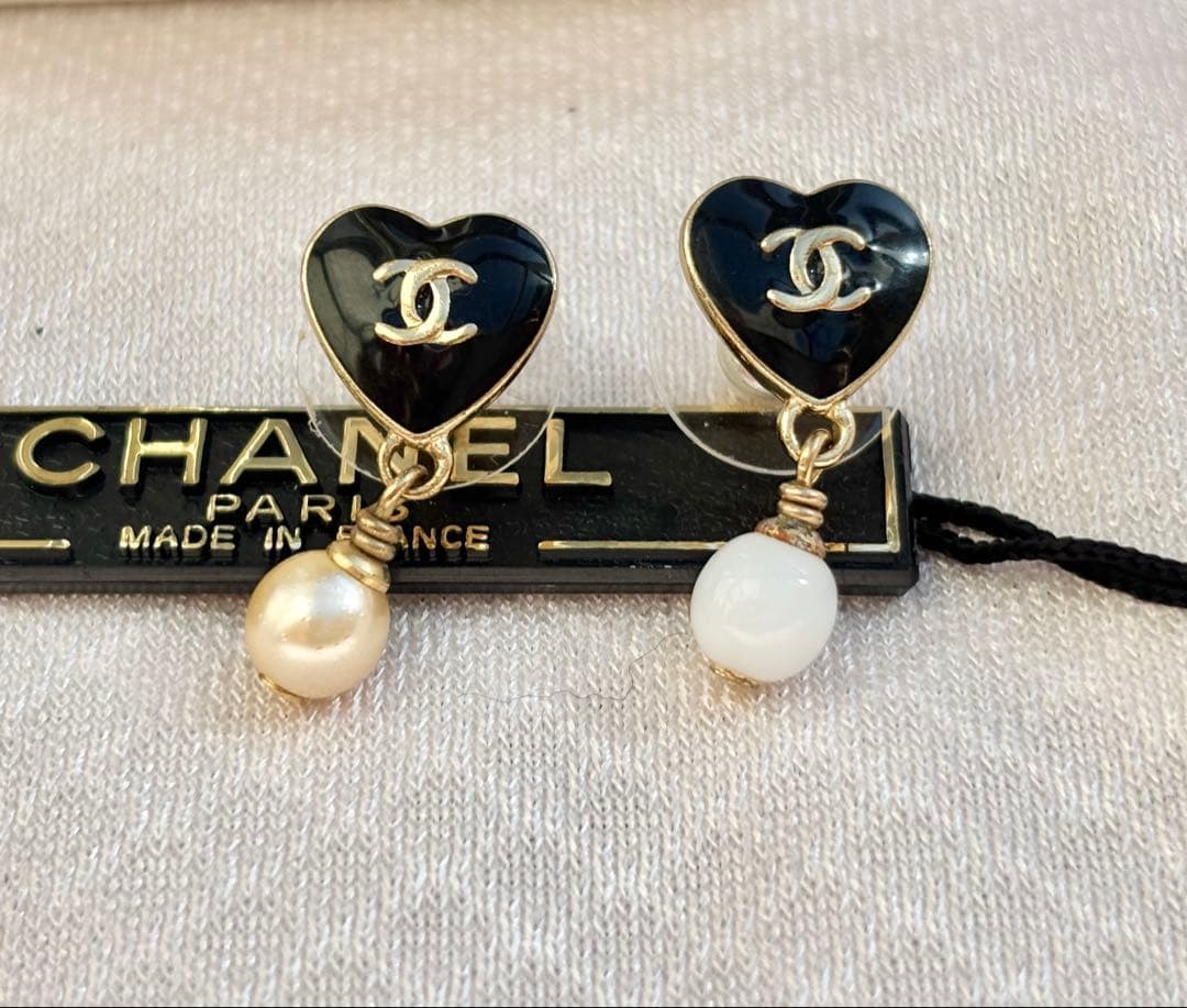 CHANEL シャネル ピアス ココマーク パール