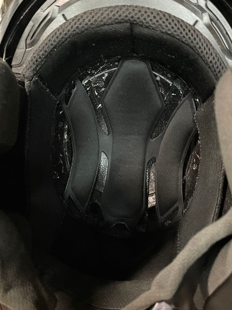 Kabuto ヘルメット ブラック/レッドXLサイズ