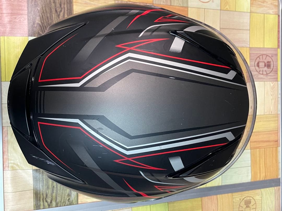 Kabuto ヘルメット ブラック/レッドXLサイズ