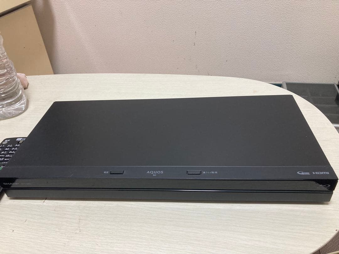 SHARP 2B-C108W1 ブラック ブルーレイレコーダー