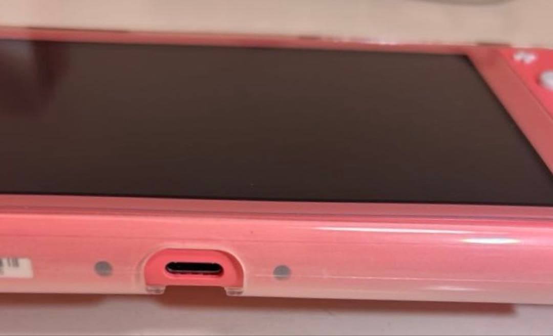 Nintendo Switch Lite コーラル 本体　sdカード等付き