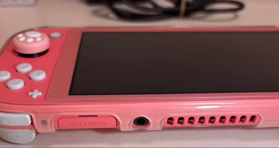 Nintendo Switch Lite コーラル 本体　sdカード等付き